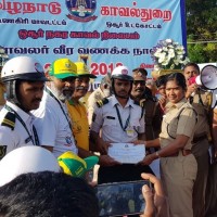 DSP , Hosur appreciating TPSOH Traffic Team